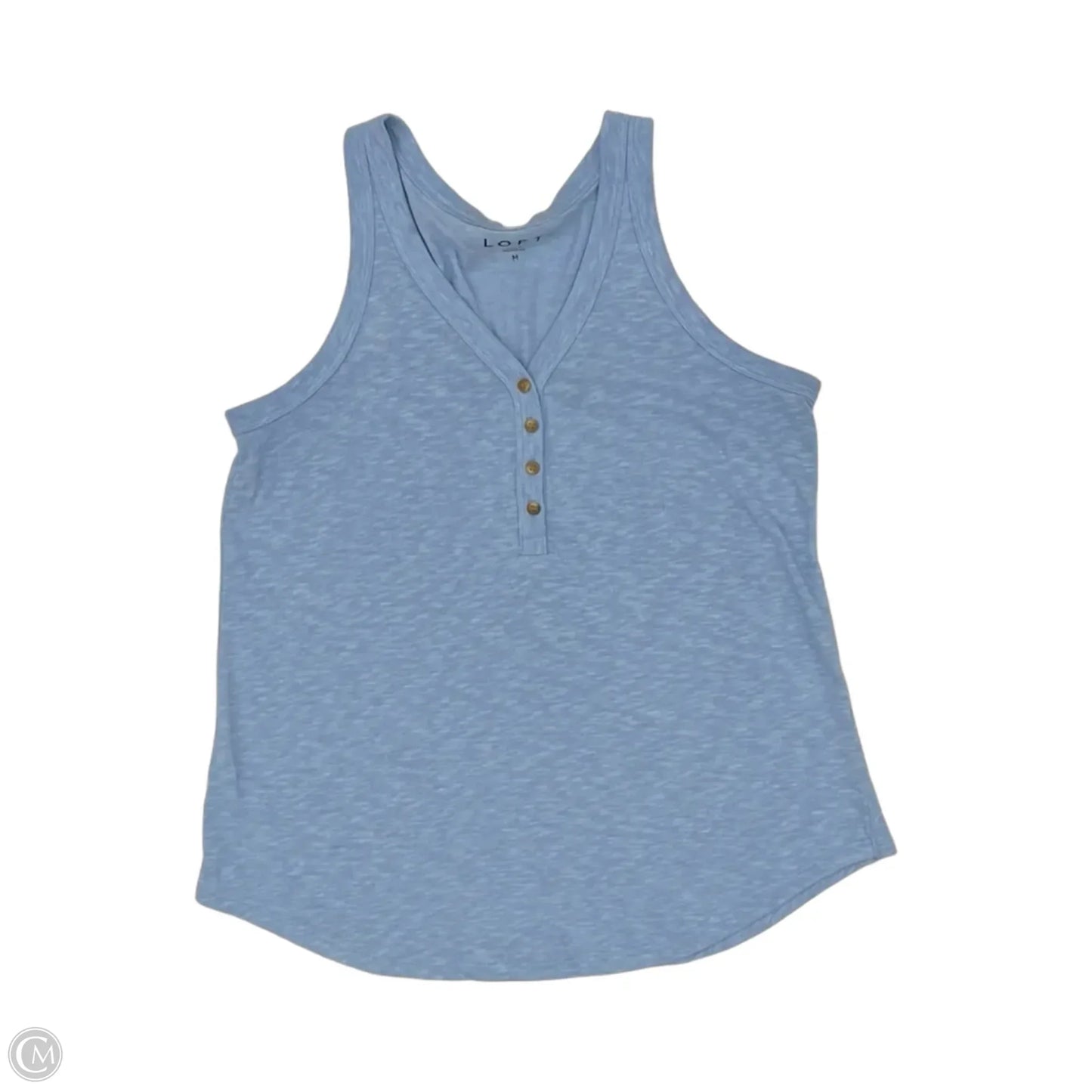 Tank Top By Loft In Blue, Size: M