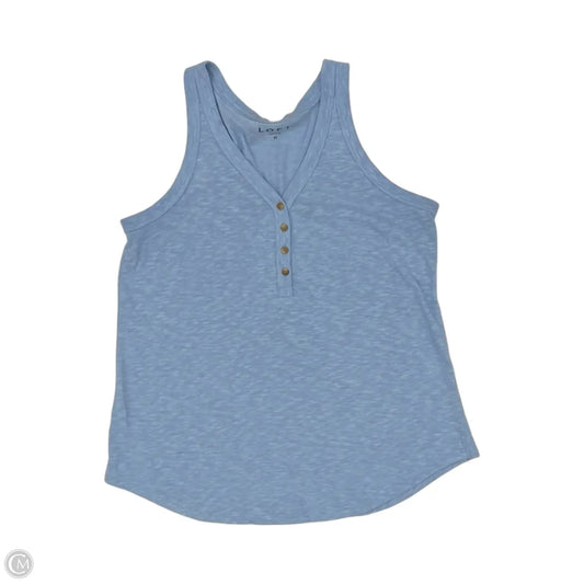 Tank Top By Loft In Blue, Size: M