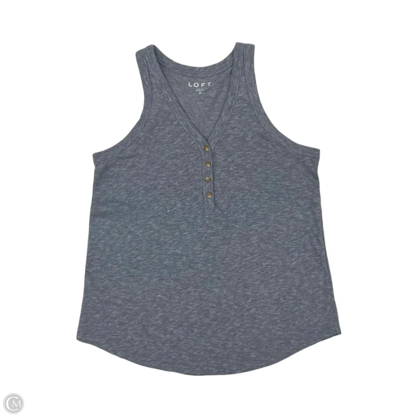 Tank Top By Loft In Green, Size: M
