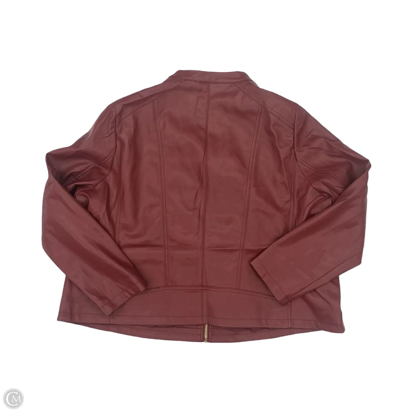 Jacket Other By Clothes Mentor In Red, Size: 3x