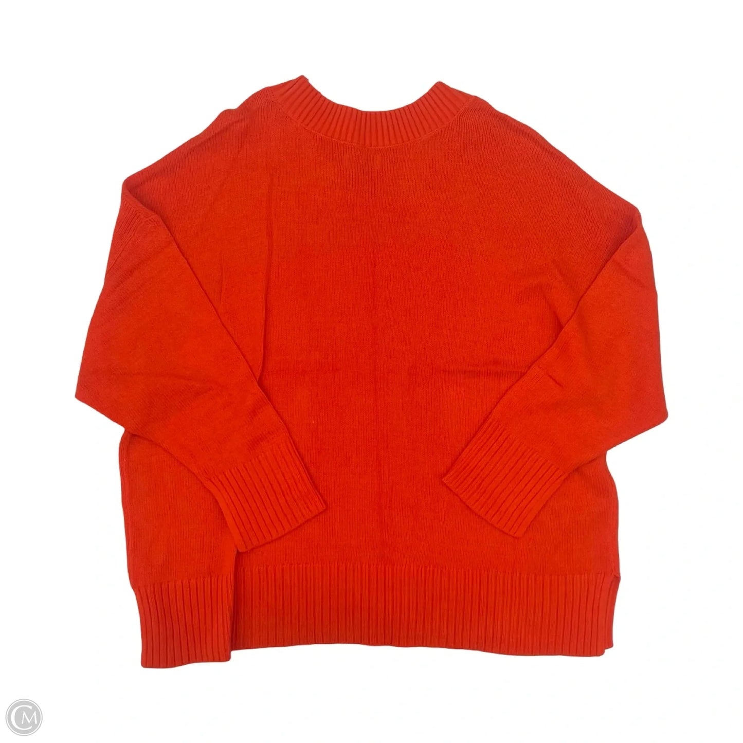 Sweater By Sonoma In Orange, Size: 2x