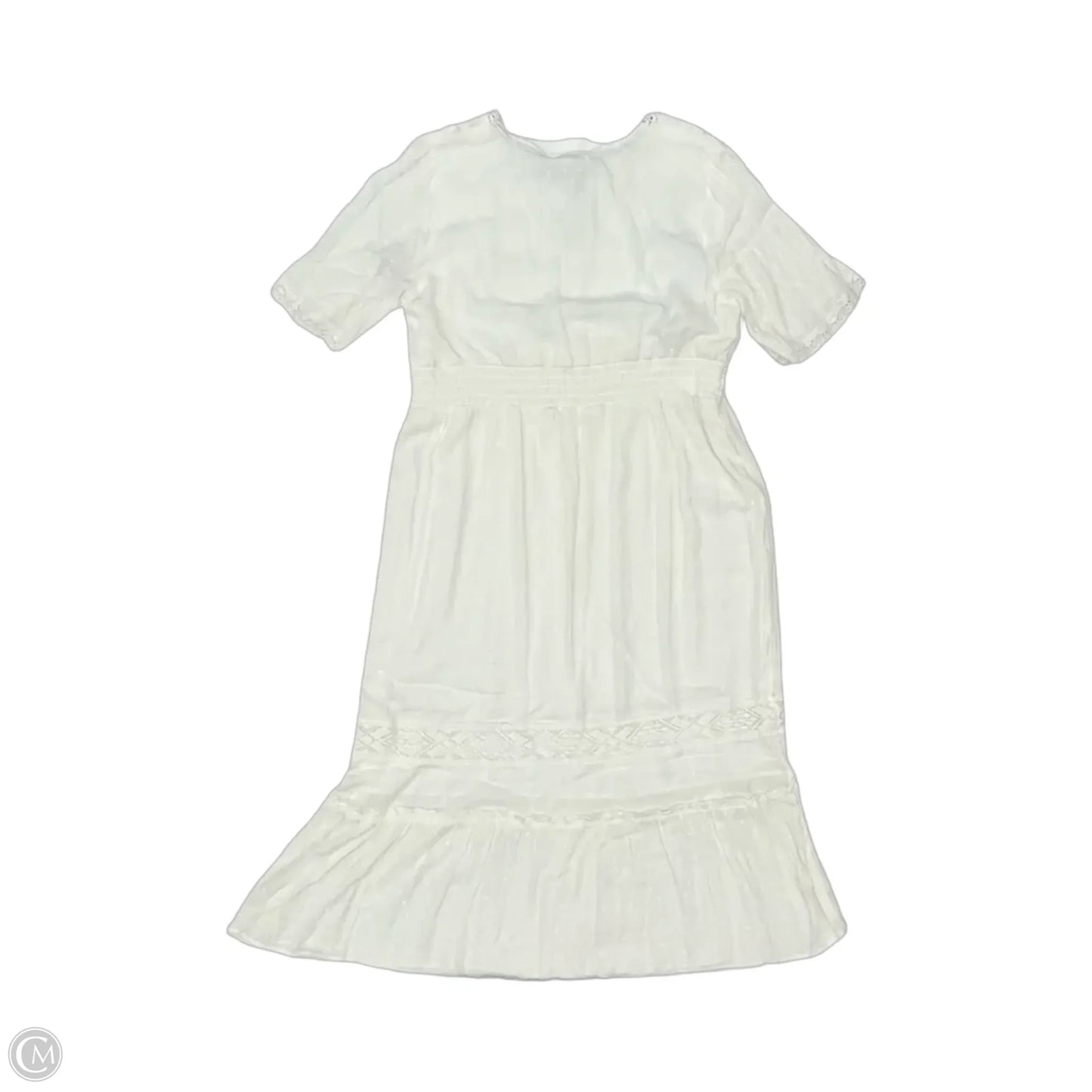 Dress Party Midi By Knox Rose In Cream, Size: Xl