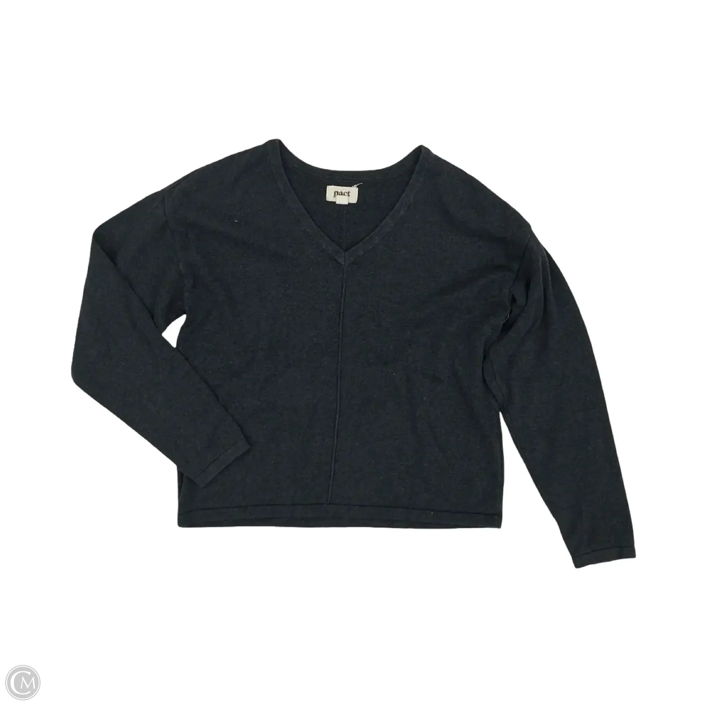 Sweater By Pact In Grey, Size: Xs