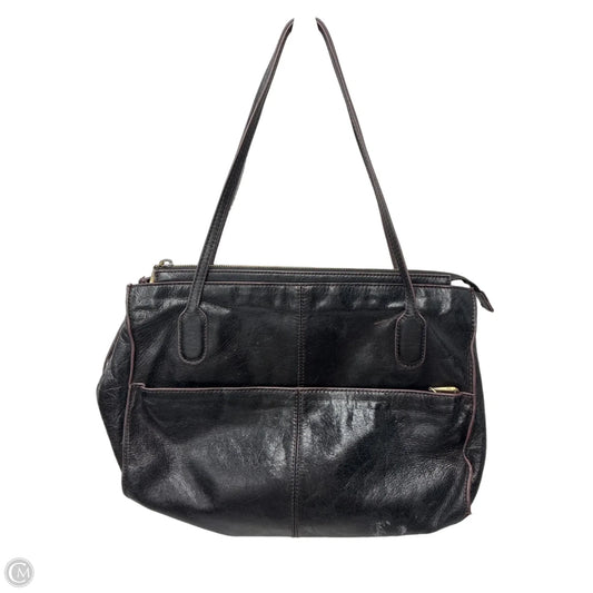 Handbag Leather By Hobo Intl, Size: Medium