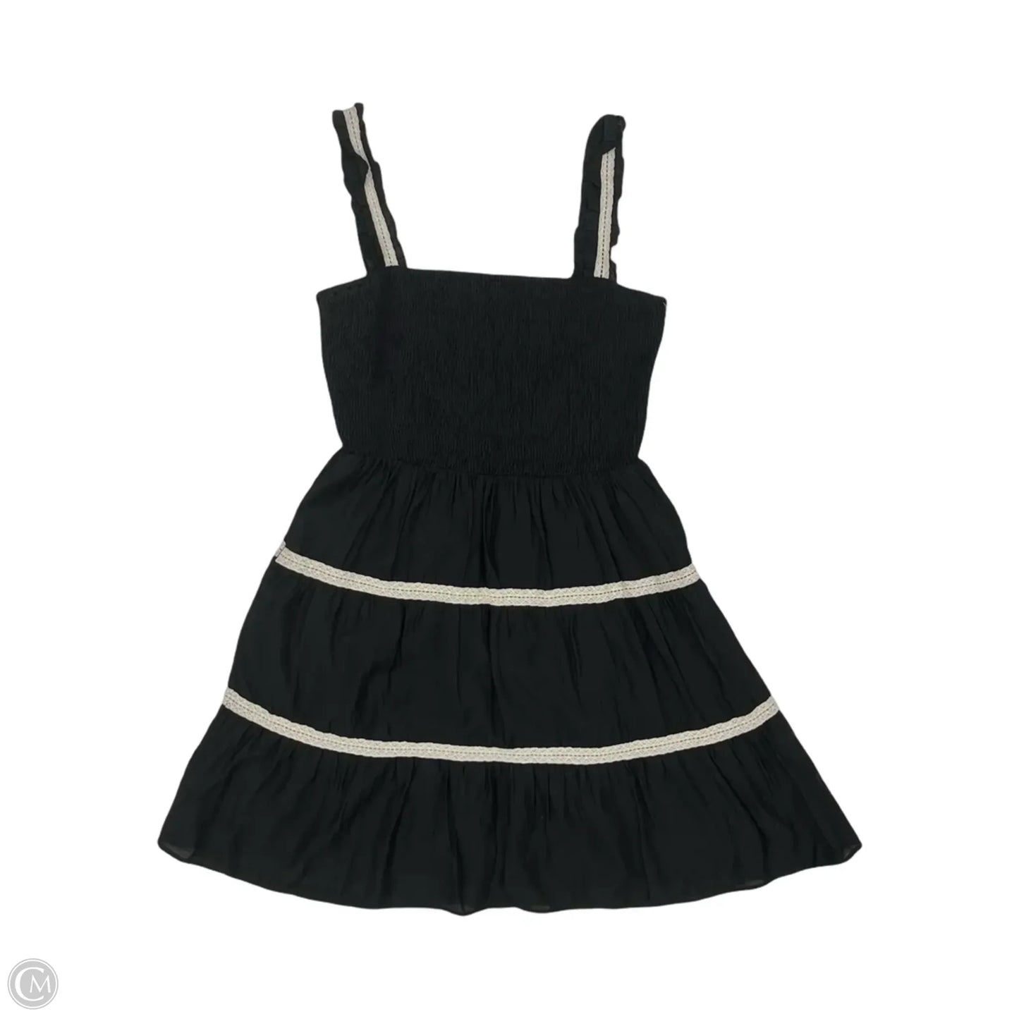 Dress Party Short By Anniewear In Black & Cream, Size: M