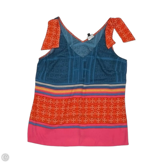 Blouse Sleeveless By Cabi In Multi-colored, Size: M