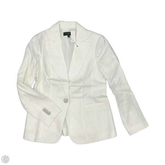 Blazer By Talbots In White, Size: Xsp