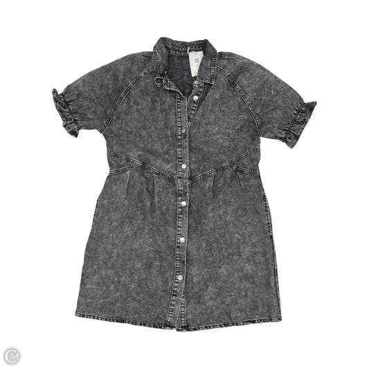 Dress Party Short By Clothes Mentor In Grey, Size: L