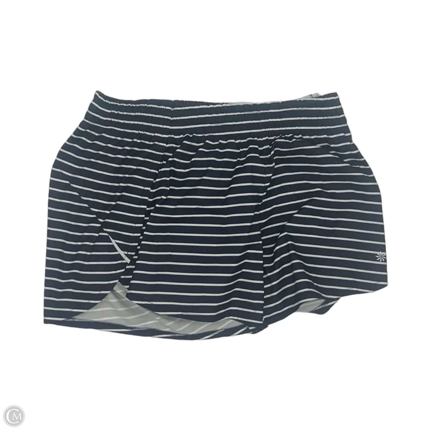 Athletic Shorts By Athleta In Blue & White, Size: M