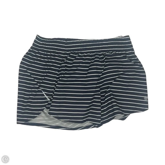 Athletic Shorts By Athleta In Blue & White, Size: M