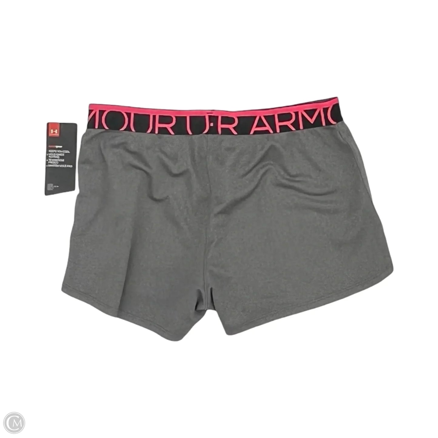 Athletic Shorts By Under Armour In Grey, Size: M
