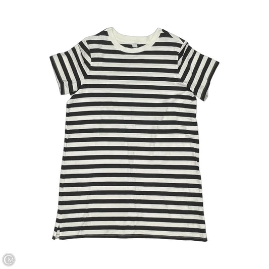 Dress Casual Short By Old Navy In Grey & White, Size: L