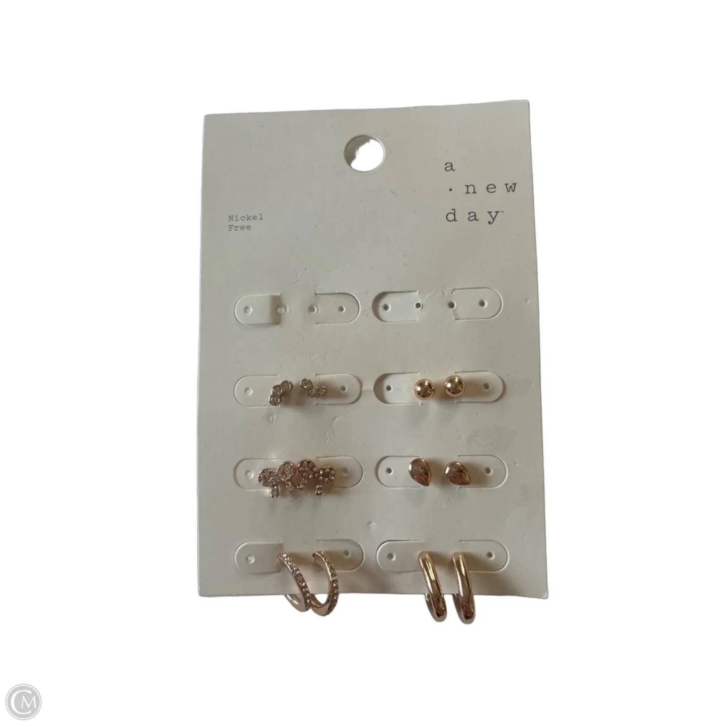 Earrings Stud By A New Day, Size: 06 Piece Set