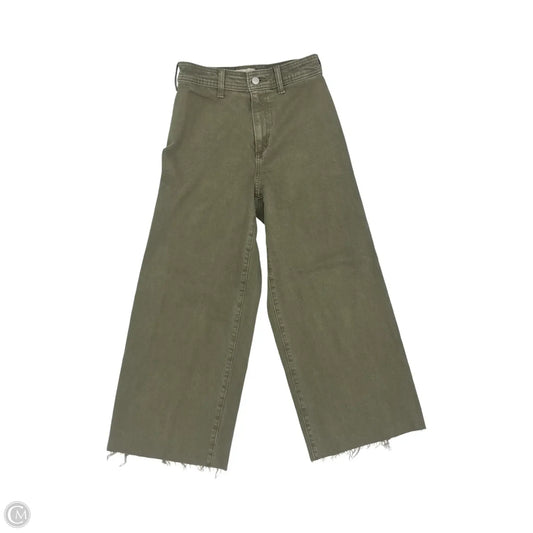 Jeans Wide Leg By Universal Thread In Green Denim, Size: 2