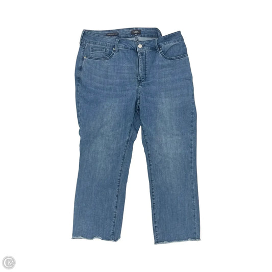 Jeans Straight By Not Your Daughters Jeans In Blue Denim, Size: 16w