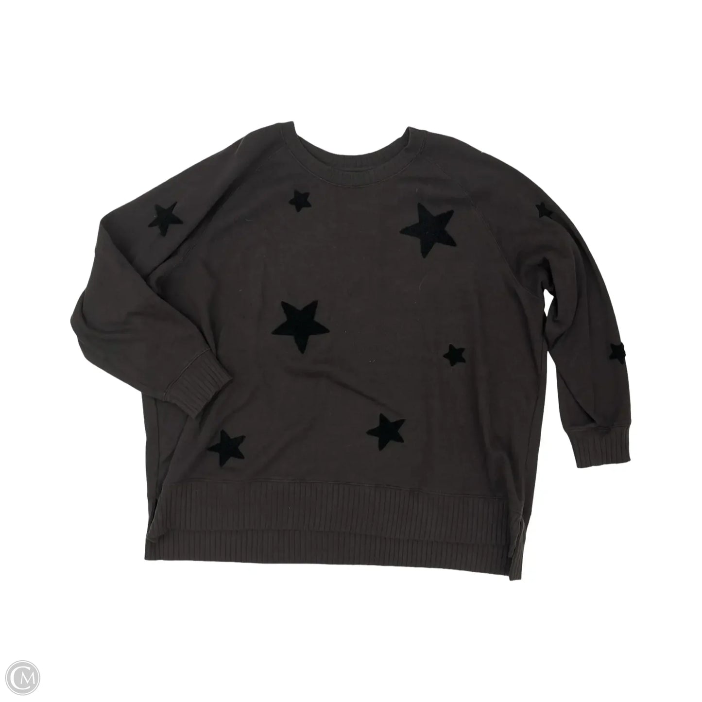Sweatshirt Crewneck By Maurices In Grey, Size: 2x