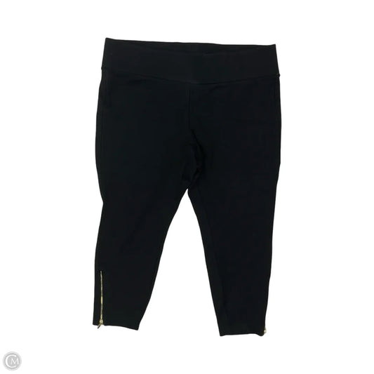 Pants Cropped By Torrid In Black, Size: 2x