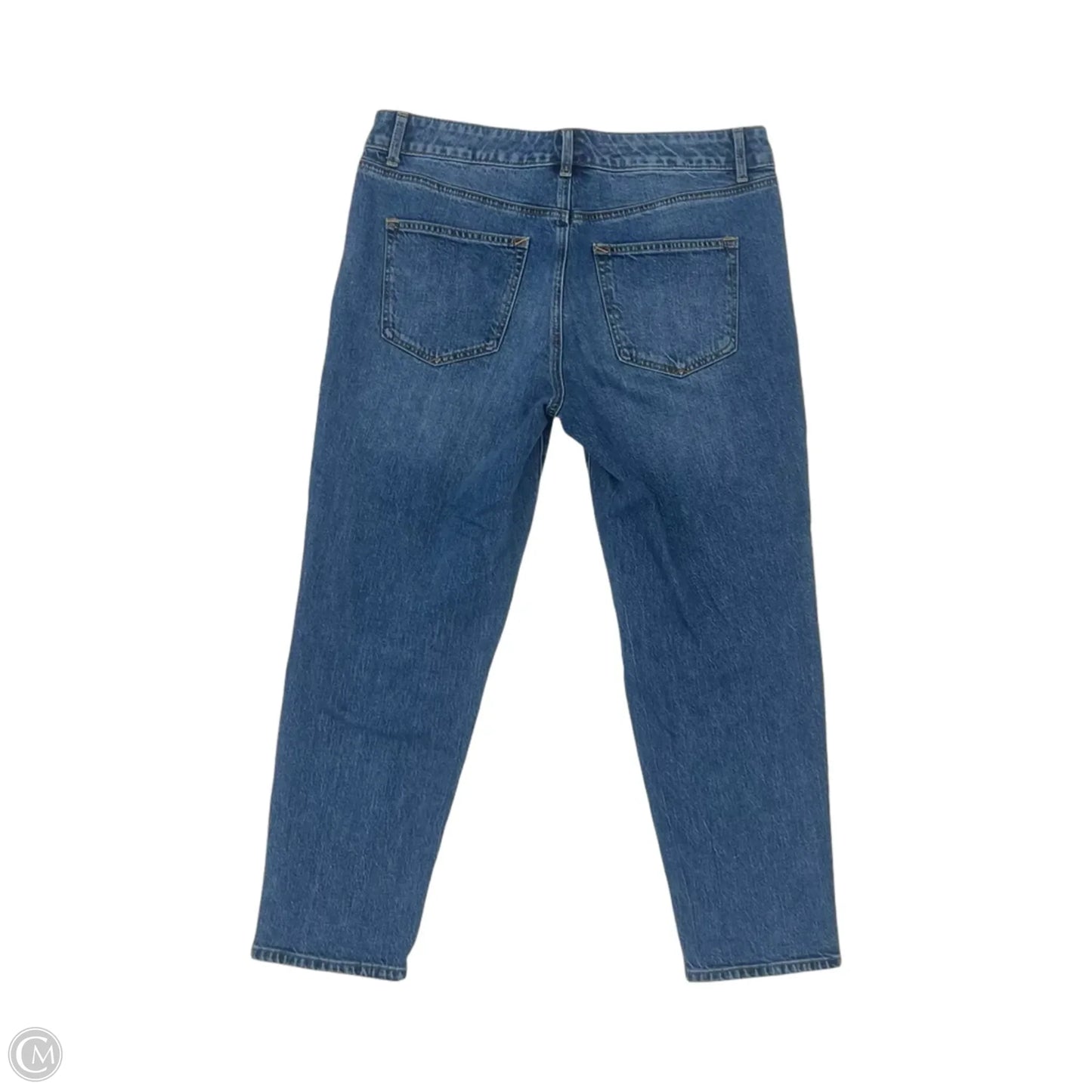 Jeans Straight By Talbots In Blue Denim, Size: 10p