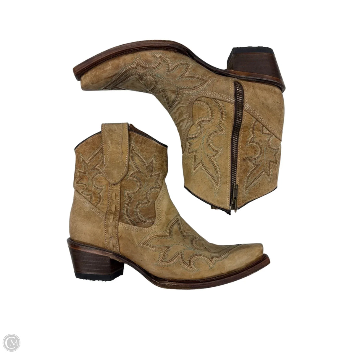 Boots Western By Cmc In Tan, Size: 6