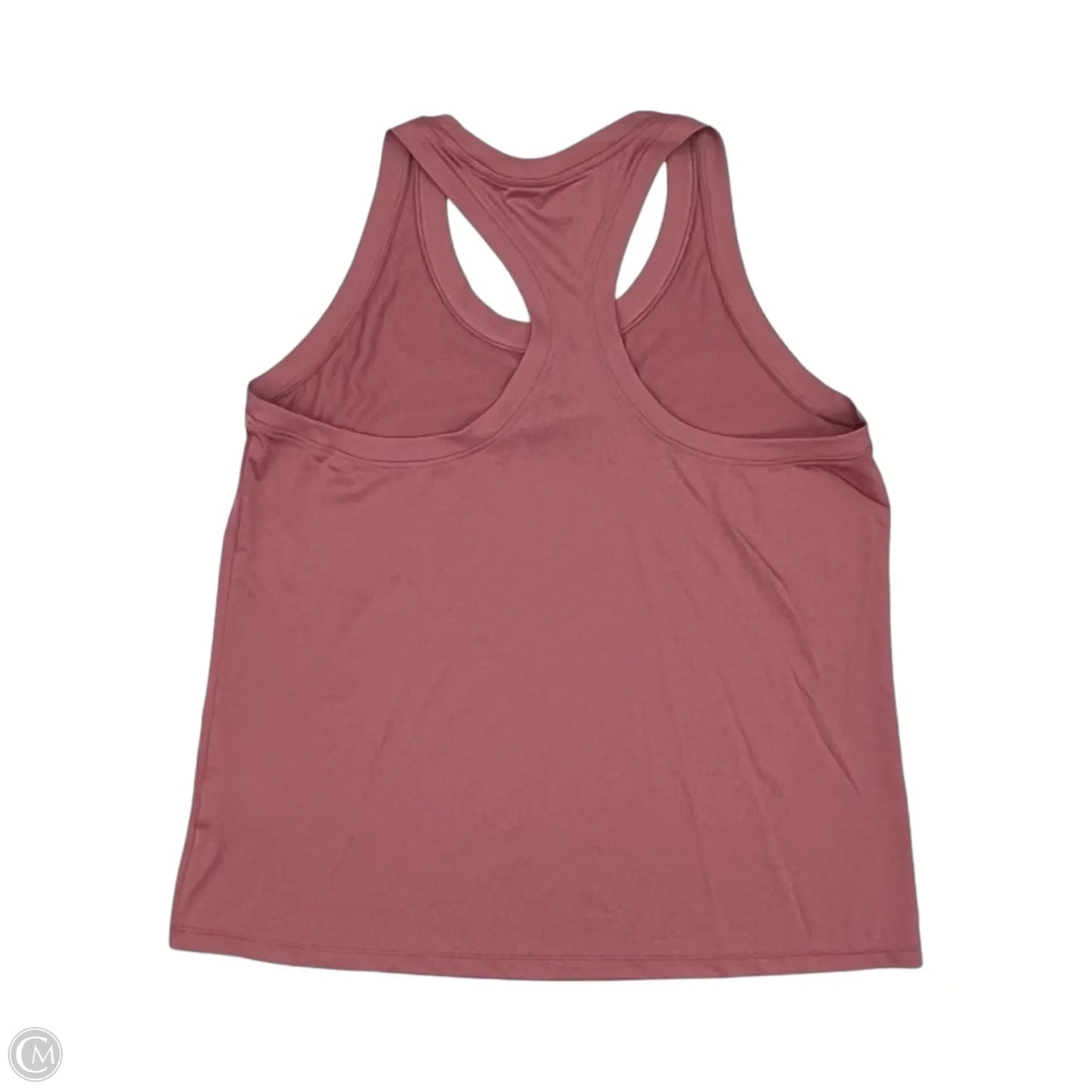 Athletic Tank Top By Nike Apparel In Pink, Size: L