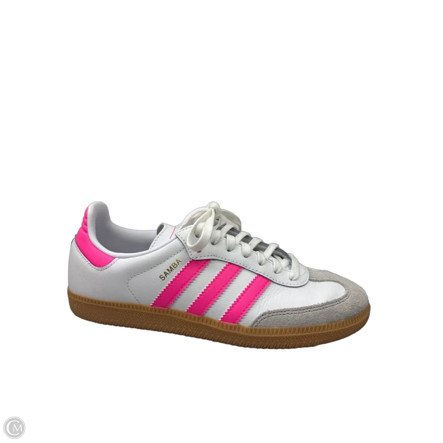 Shoes Sneakers By Adidas In Pink & White, Size: 7.5