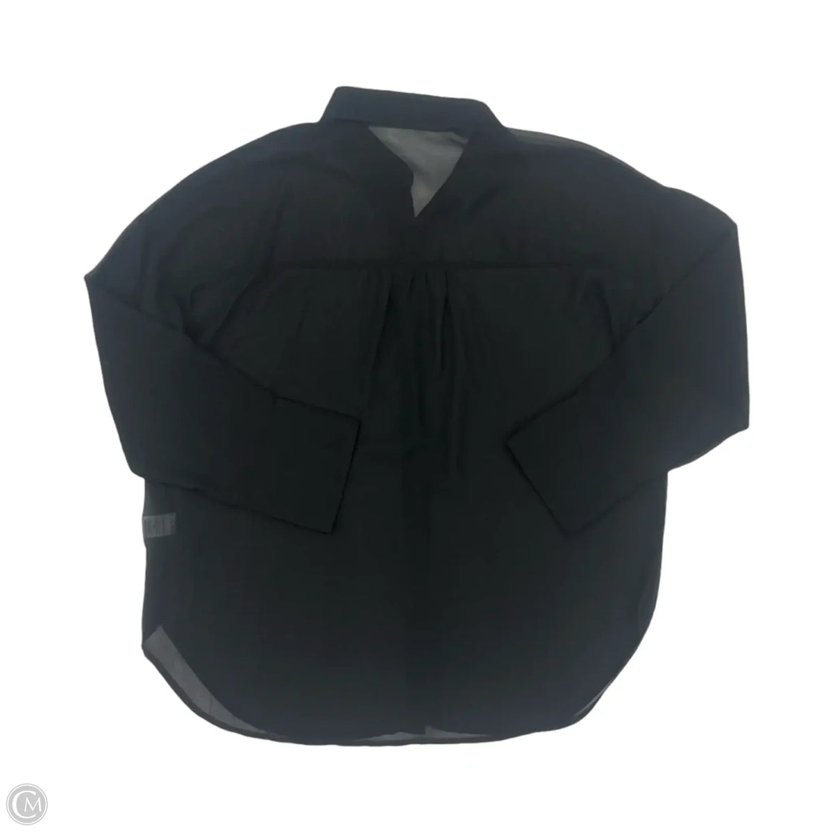Blouse Long Sleeve By Hyfve In Black, Size: M