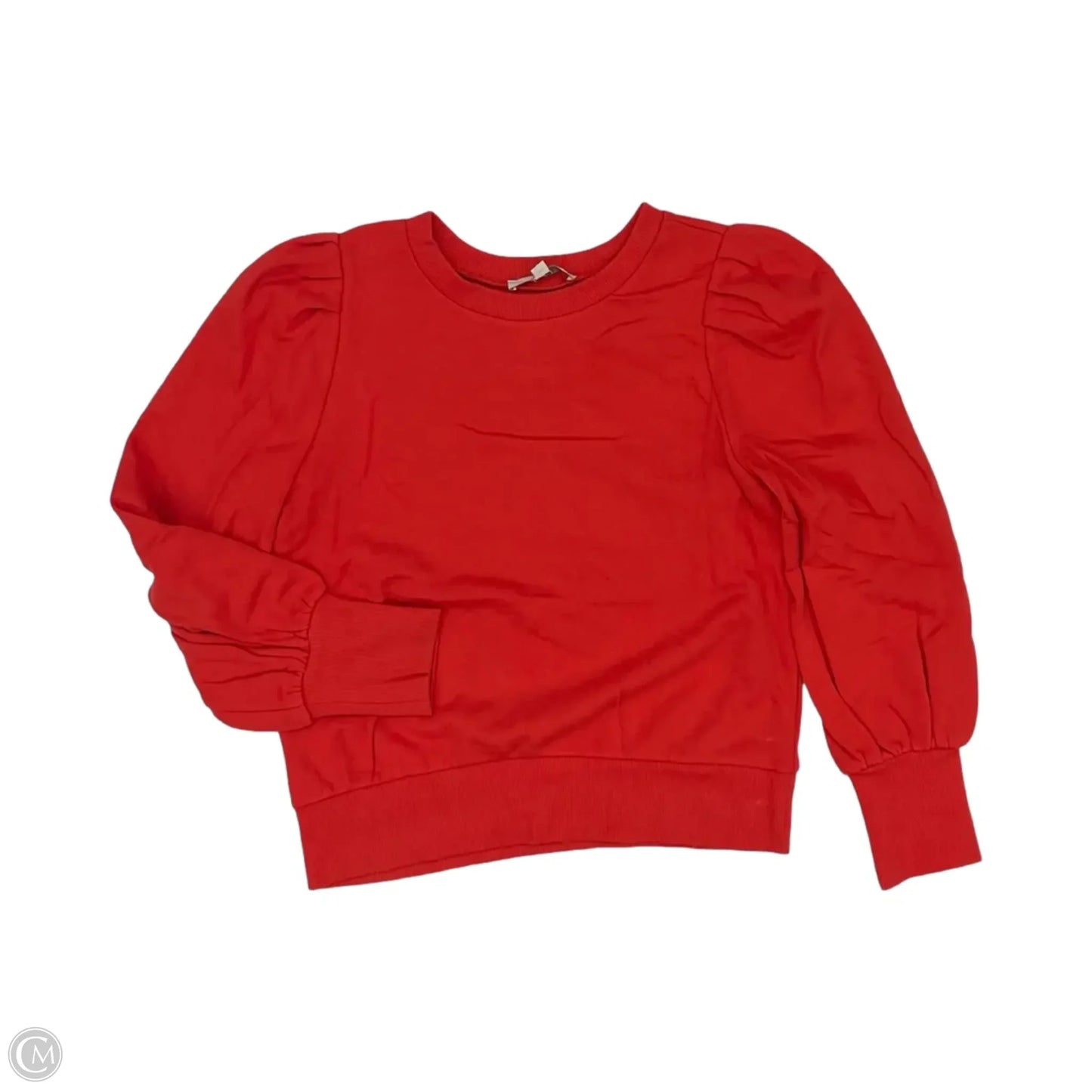 Sweatshirt Crewneck By Loft In Red, Size: L