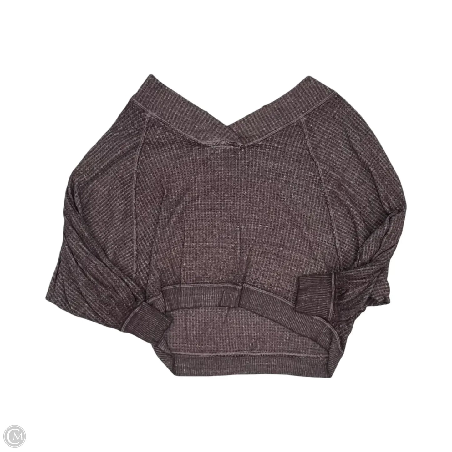 Top Long Sleeve By We The Free In Purple, Size: M