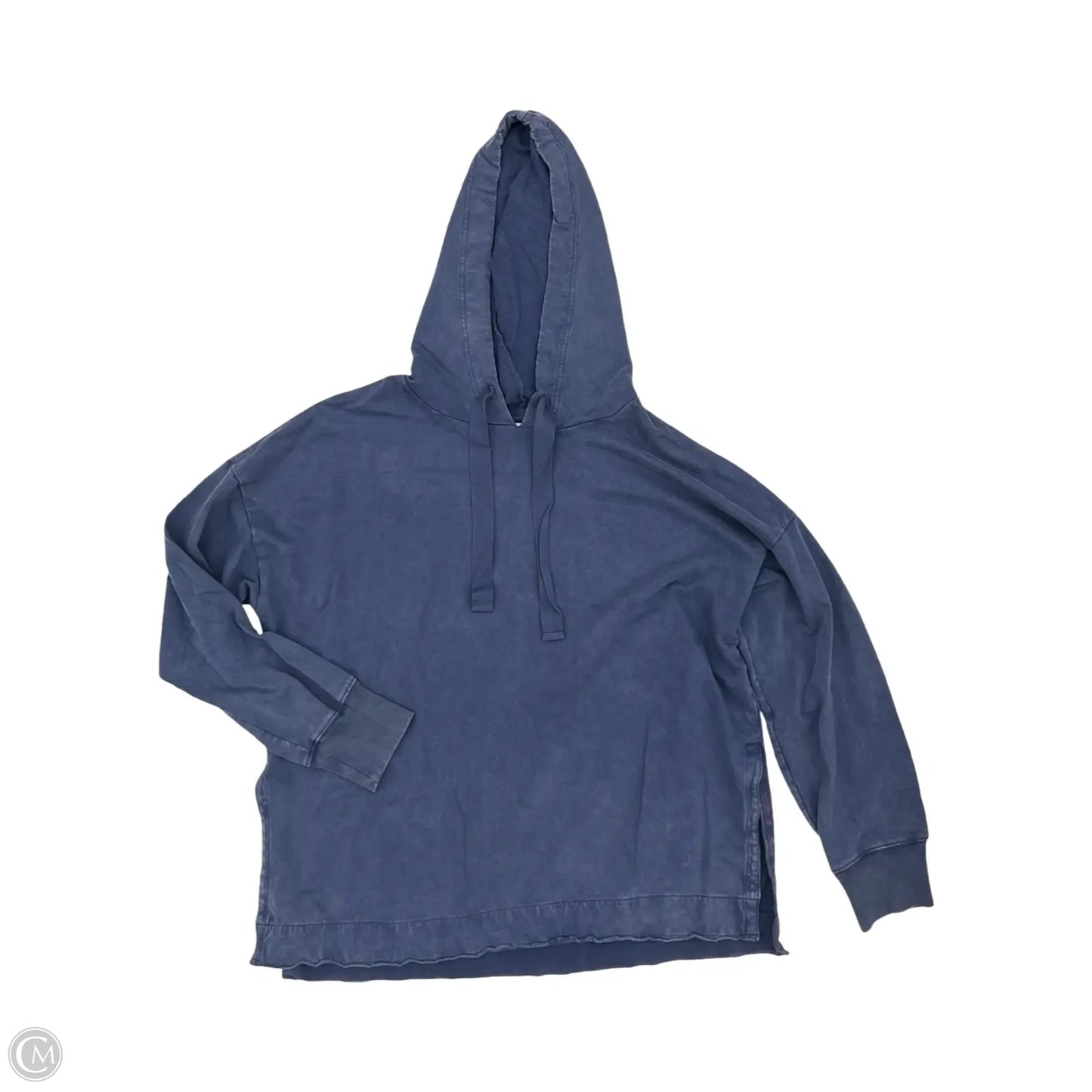Top Long Sleeve By Aerie In Blue, Size: L