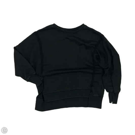 Sweatshirt Crewneck By Cme In Black, Size: S