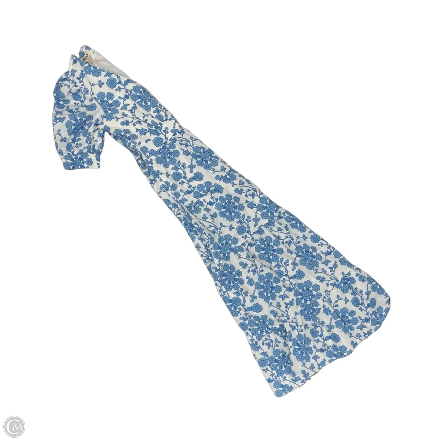 Dress Party Long By Boden In Blue & White, Size: 6