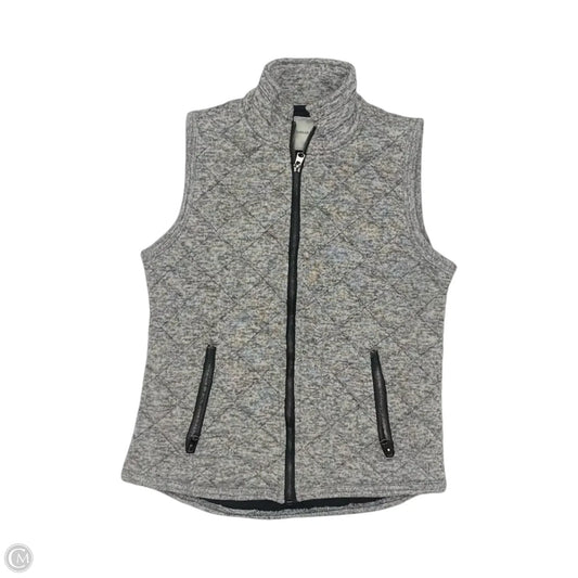 Vest Puffer & Quilted By Thread And Supply In Grey, Size: M