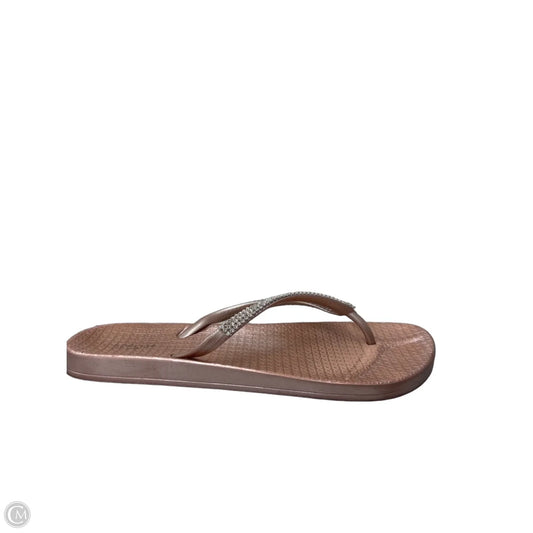 Sandals Flip Flops By Capelli In Pink, Size: 11