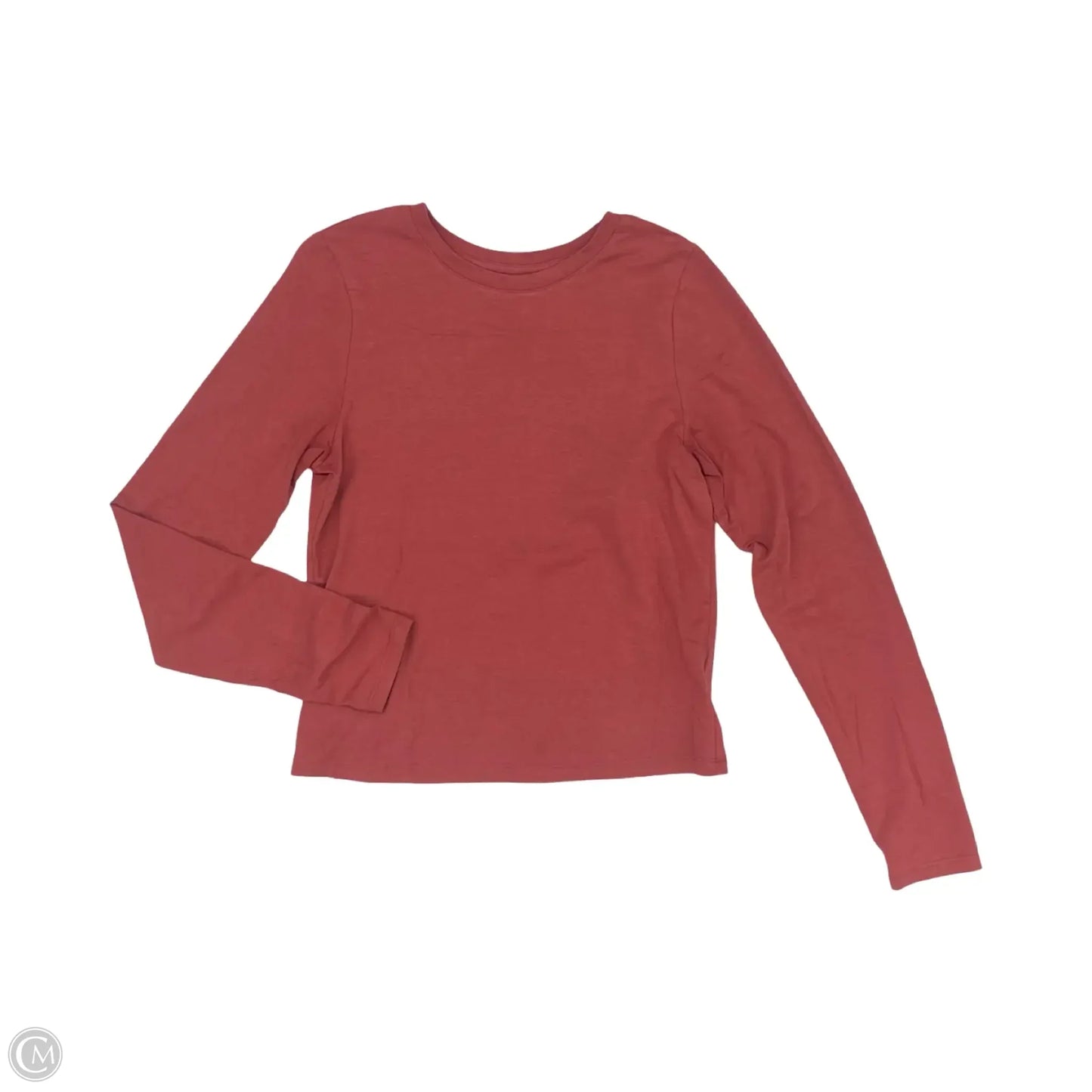 Top Long Sleeve Basic By Old Navy In Red, Size: M