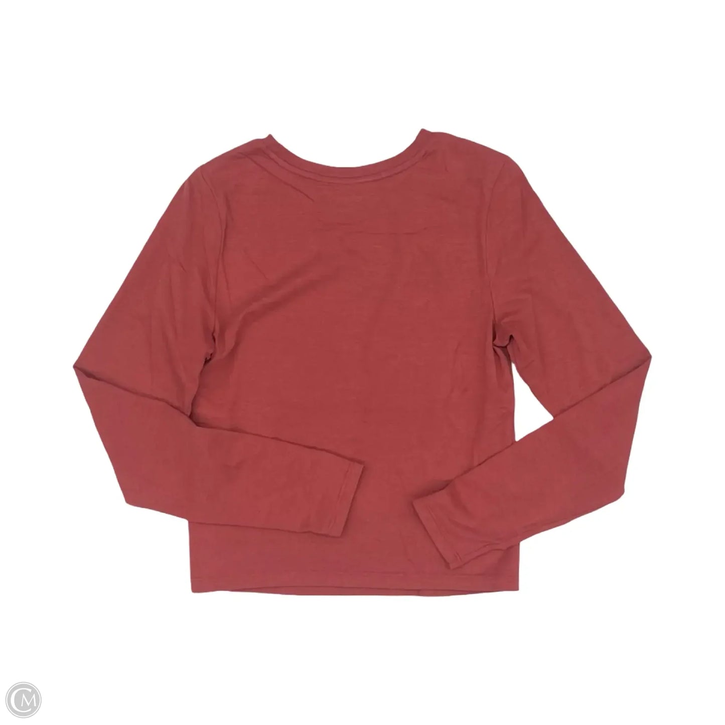 Top Long Sleeve Basic By Old Navy In Red, Size: M