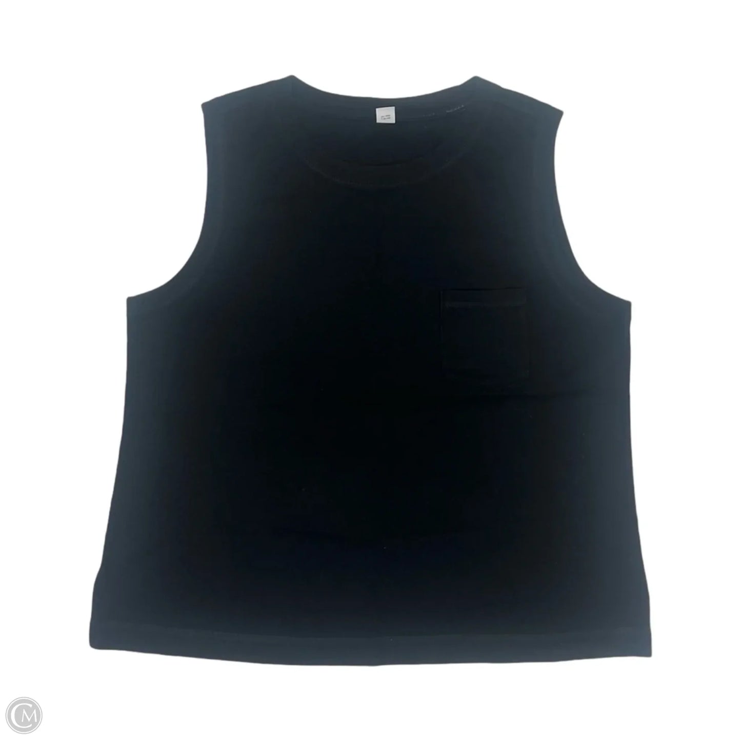 Top Sleeveless Basic By Old Navy In Black, Size: L