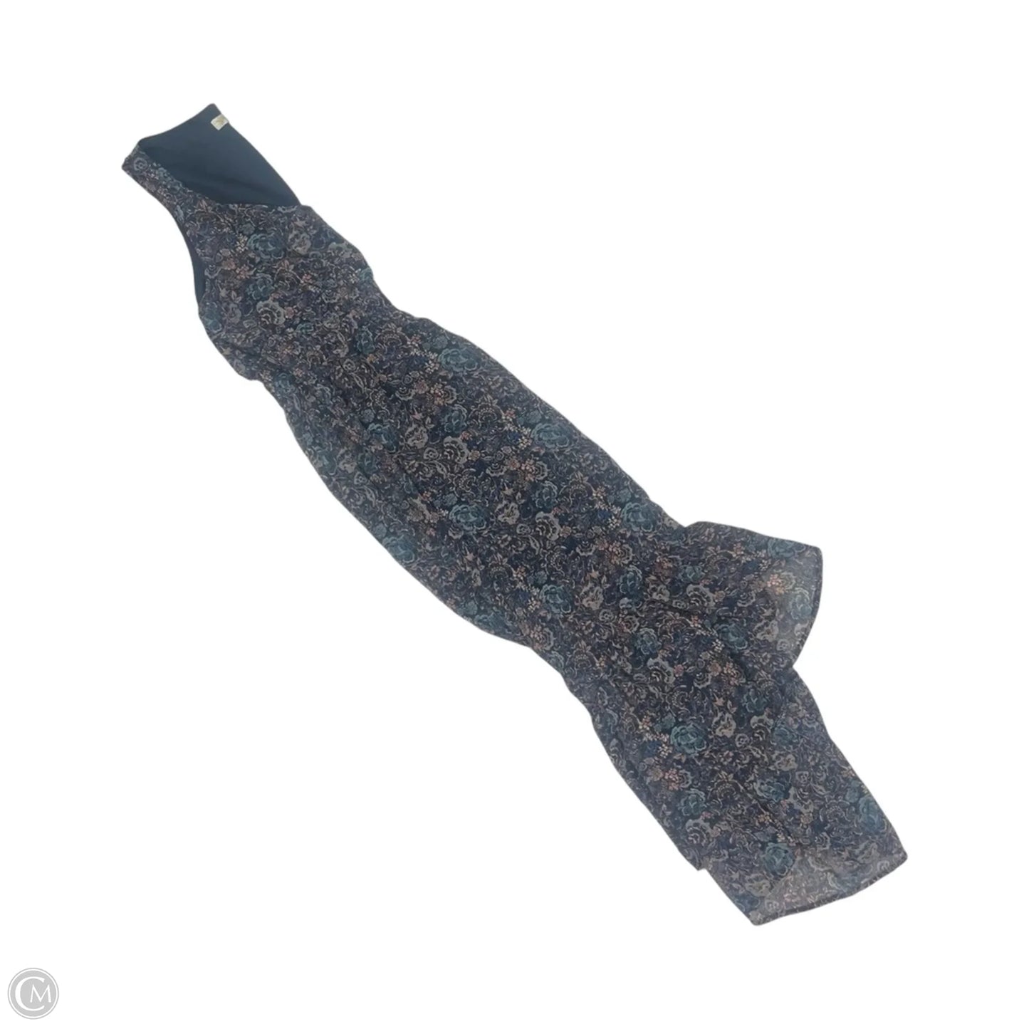 Dress Party Midi By Rewind In Blue, Size: L