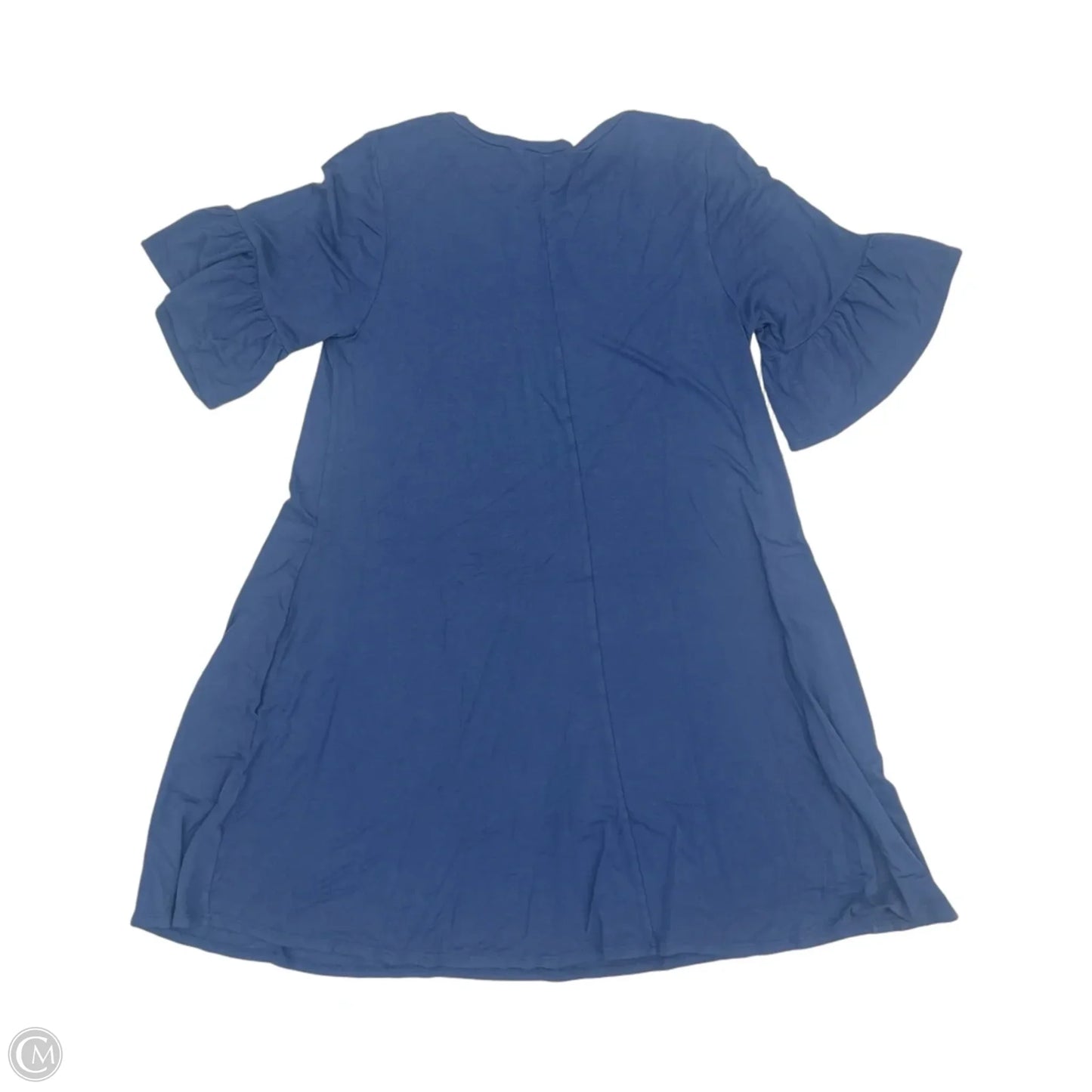 Dress Casual Short By Clothes Mentor In Blue, Size: L