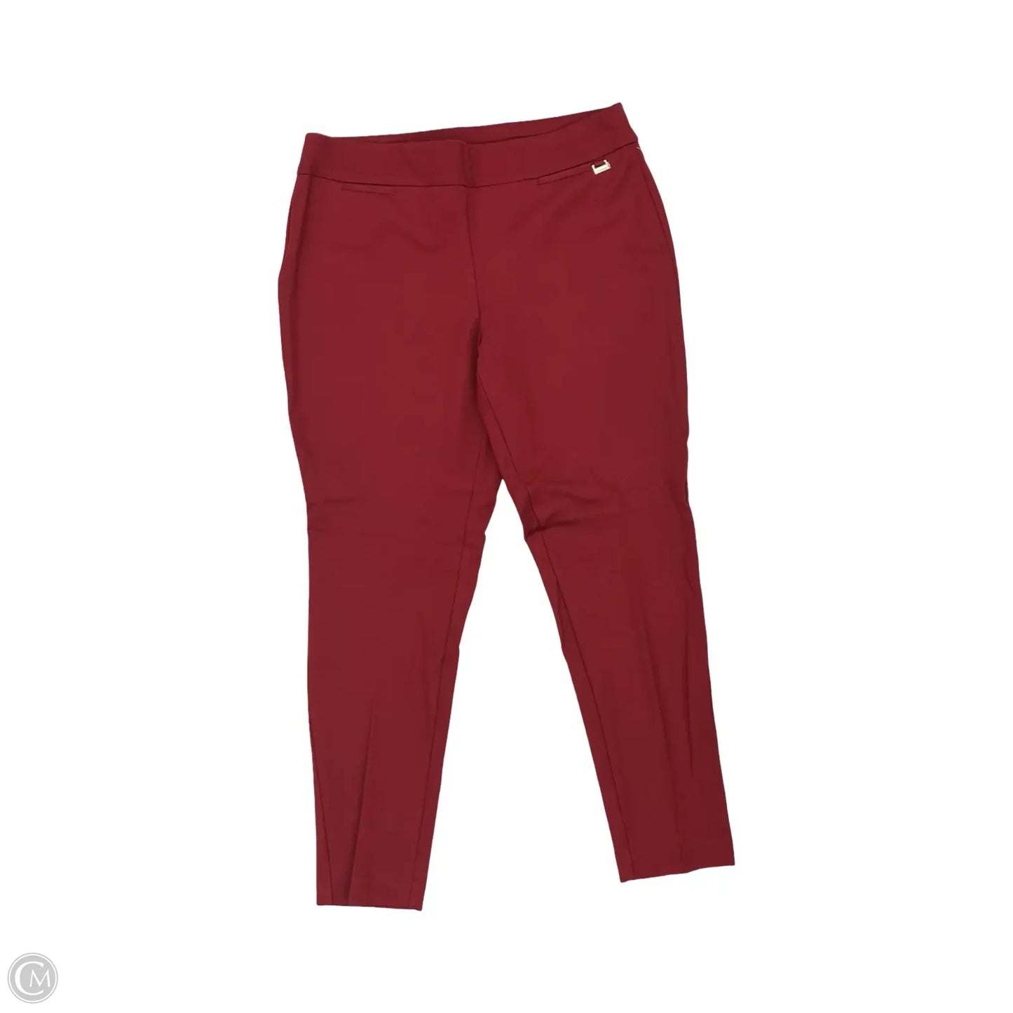 Pants Dress By Anne Klein In Red, Size: L