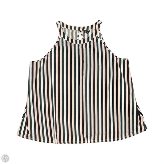 Blouse Sleeveless By Torrid In Striped Pattern, Size: 4x