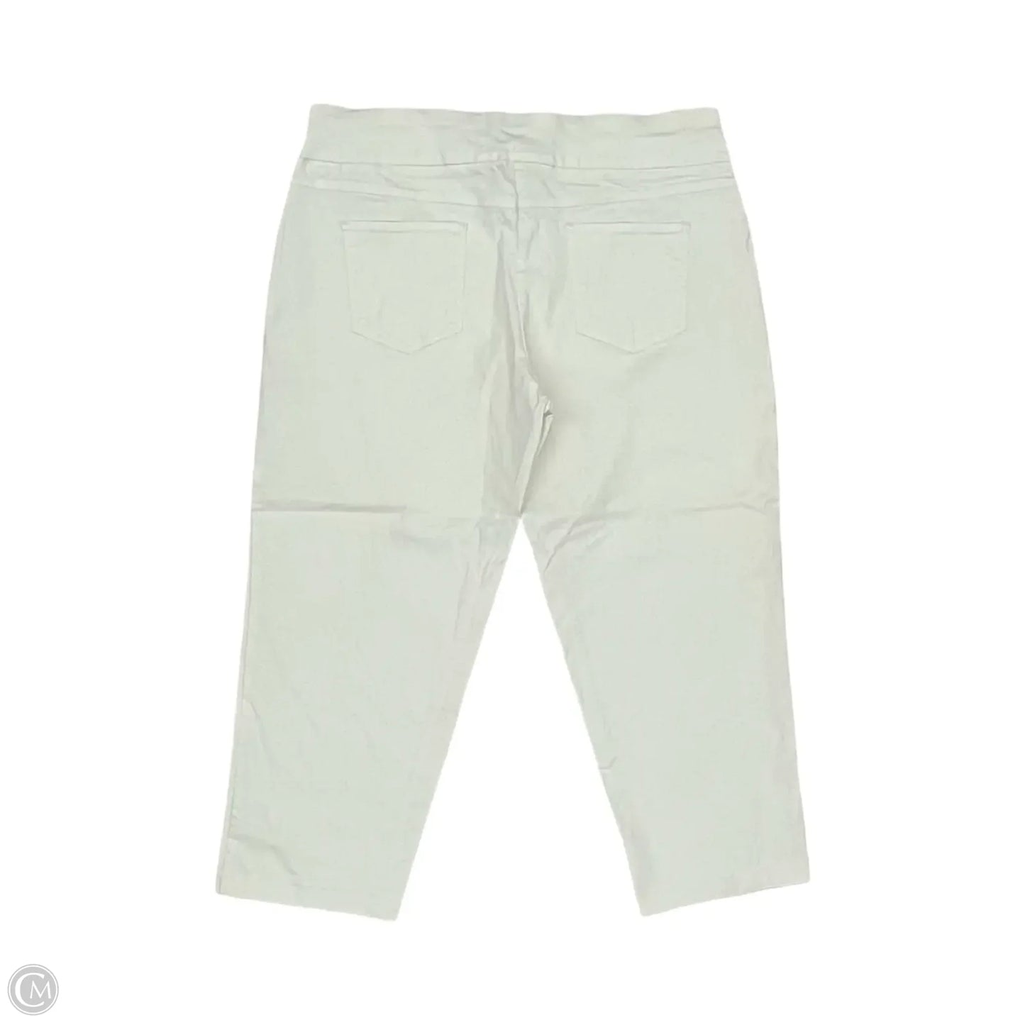 Pants Cropped By Ruby Rd In White, Size: 24w