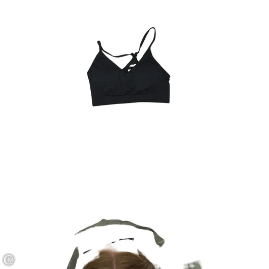 Athletic Bra By Avia In Black, Size: L