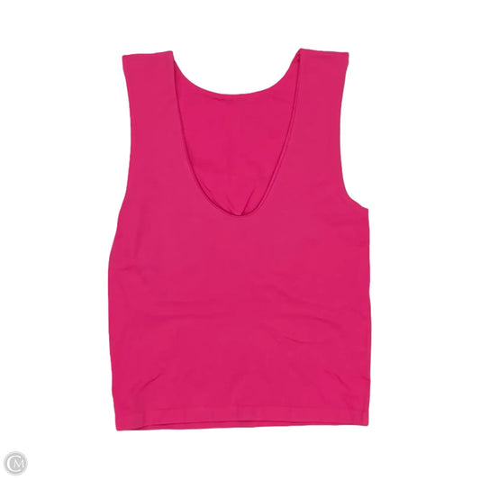 Athletic Tank Top By Clothes Mentor In Pink, Size: S