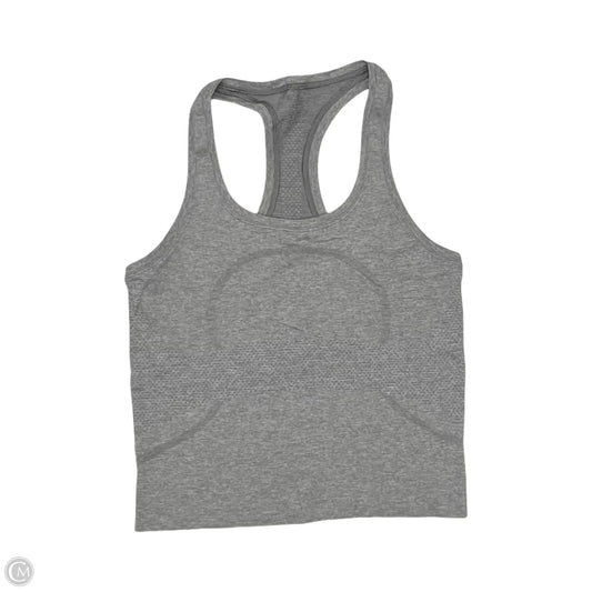 Athletic Tank Top By Lululemon In Grey, Size: S