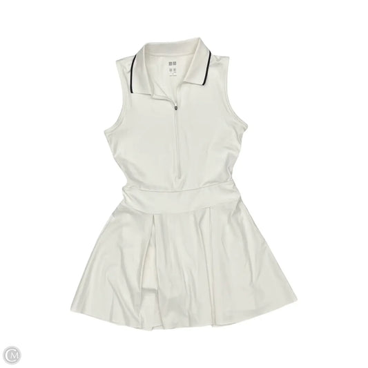 Athletic Dress By Uniqlo In Cream, Size: S