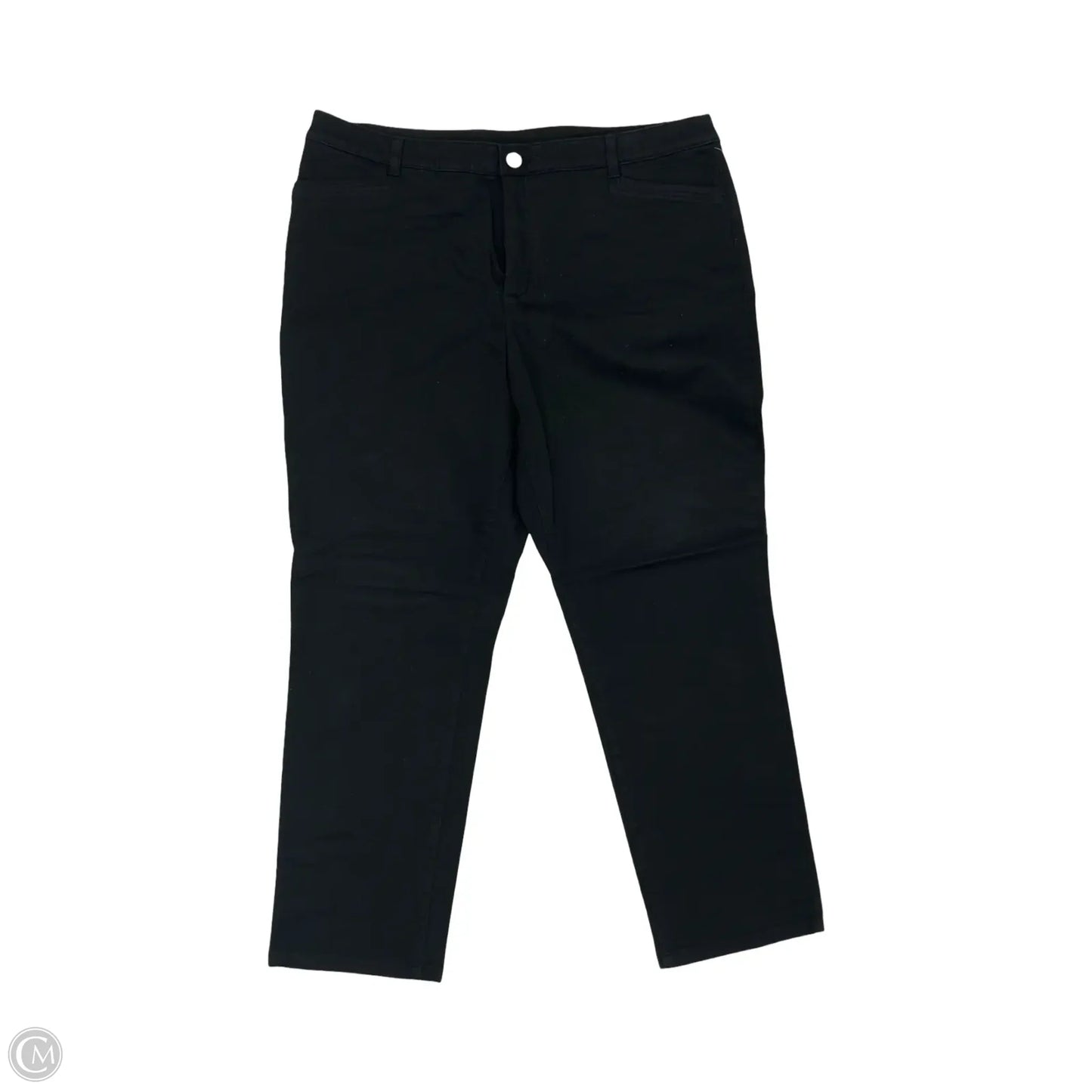 Pants Chinos & Khakis By Cj Banks In Black, Size: 20w