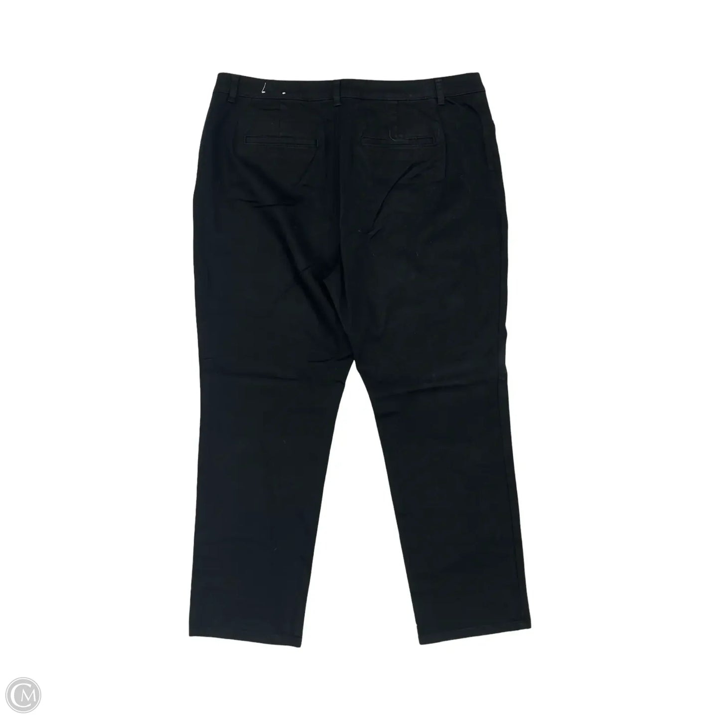 Pants Chinos & Khakis By Cj Banks In Black, Size: 20w