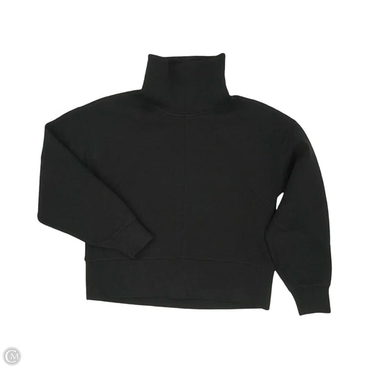 Athletic Sweatshirt Collar By Calia In Black, Size: S