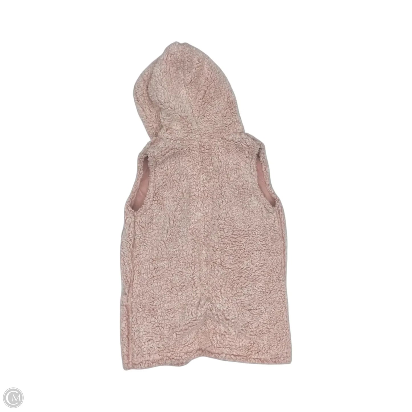Vest Faux Fur & Sherpa By Moa Moa In Pink, Size: M