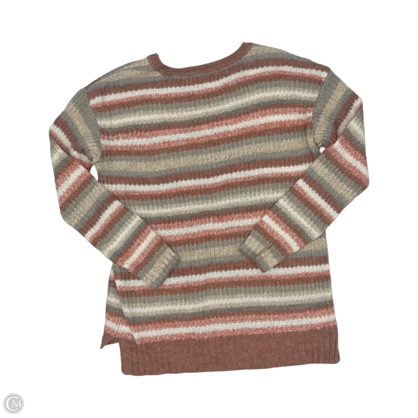 Sweater By Tribal In Striped Pattern, Size: M